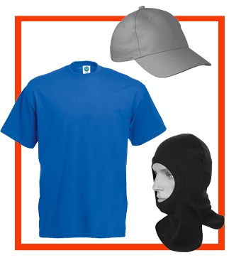 Подшлемники, кепки и футболки