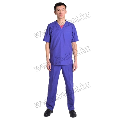 Хирургический костюм синии
